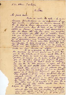 Carta a Artemia G de Falcón, 27/6/1922