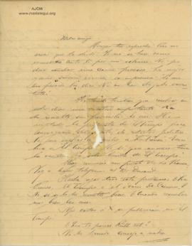 Carta a Bertha Molina (Ruth), [1916]