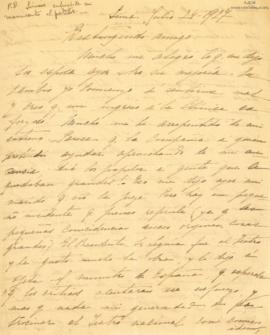 Carta de Marisabel de Pinilla, 24/7/1927