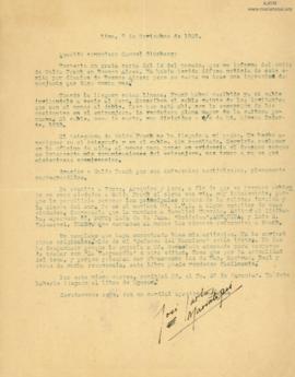 Carta a Samuel Glusberg, 7/11/1929