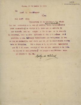 Carta de Martha de Valcárcel, 24/3/1927