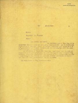 Carta a Neptalí La Madrid, 20/12/1928