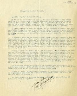 Carta a Samuel Glusberg, 23/10/1929