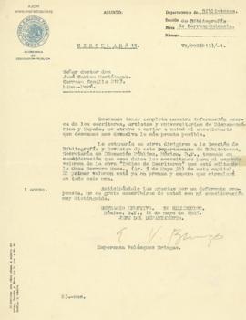 Carta de Esperanza Velásquez Bringas, 11/5/1928