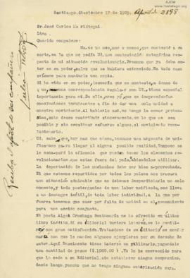 Carta de Julián Petrovick, 17/12/1929