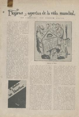 "Un libertino", por Hermann Kesten [Recorte de prensa]