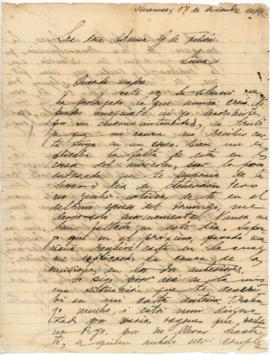 Carta a Artemia G. de Falcón, 17/12/1915