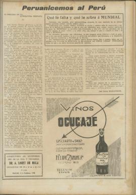 El proceso de la literatura nacional XI [Recorte de prensa]