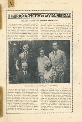 Herbert Hoover y la campaña republicana [Recorte de prensa]