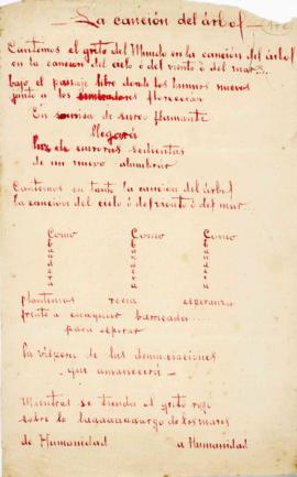 Poema de Cristobal Meza, 1927