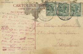 Tarjeta Postal de P. Carpio O. P, 19/5/1920