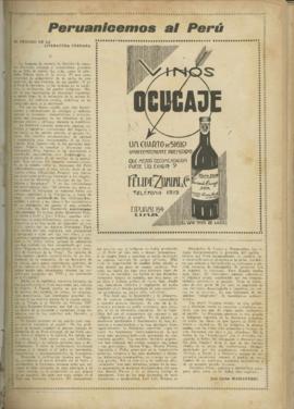 El proceso de la literatura nacional V [Recorte de prensa]