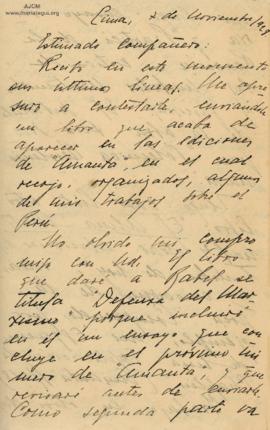 Carta a Samuel Glusberg, 7/11/1928