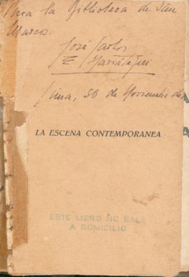 Dedicatoria a la Biblioteca de la Universidad Nacional Mayor de San Marcos