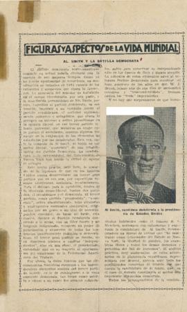 Al. Smith y la batalla democrática [Recorte de prensa]