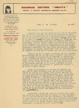 Carta a Samuel Glusberg, 9/2/1930