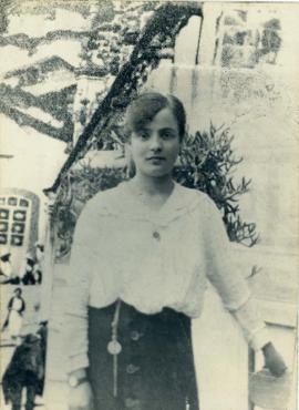 Reproducción fotográfica de Anna Chiappe en 1920