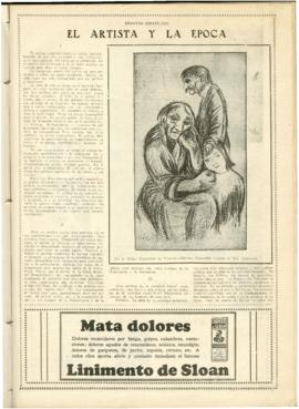 El artista y la época [Recorte de prensa]