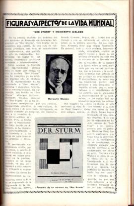 "Der Sturm" y Herwarth Walden [Recorte de prensa]