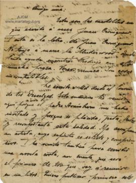 Carta a Bertha Molina (Ruth) [2/1916]
