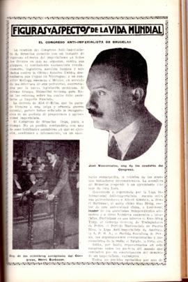 El congreso anti-imperialista de Bruselas [Recorte de prensa]