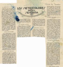Nota periodística sobre Minerva en Revista de Revistas
