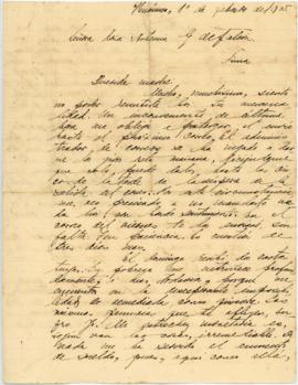 Carta a Artemia G. de Falcón, 1/02/1915[1916]