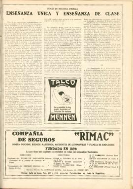 Enseñanza única y enseñanza de clase [Recorte de Prensa]