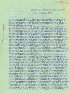 Carta de Alberto Hidalgo,21/12/1928
