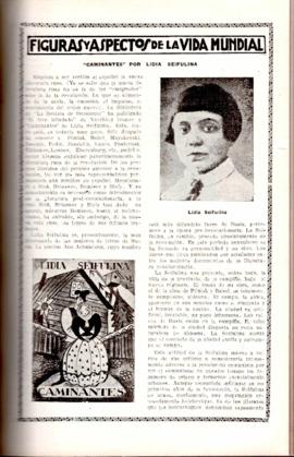 "Caminantes" por Lidia Seifulina [Recorte de prensa]