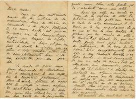 Carta a Artemia G de Falcón, 25/6/1921