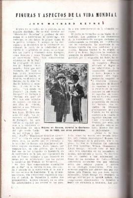 John Maynard Keynes [Recorte de prensa]