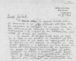 Carta de César Falcón, 10/10/1926