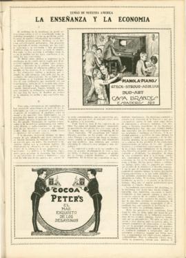 La enseñanza y la economía [Recorte de Prensa]