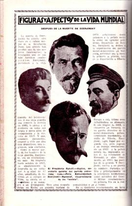 Después de la muerte de Dzerjinsky [Recorte de prensa]