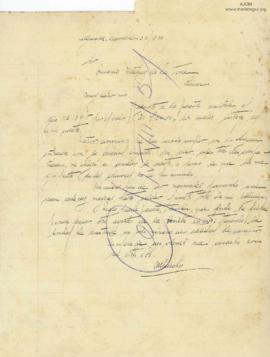 Carta de Autor no identificado, 23/12/1930