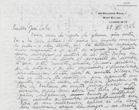 Carta de César Falcón, 28/7/1926
