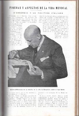 D'Annunzio y la política italiana [Recorte de prensa]