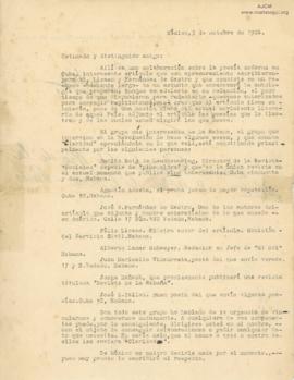 Carta de Oliverio Girondo, 3/10/1924