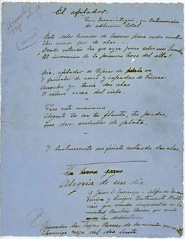 Poemas de Juana de Ibarbourou, [1928-1929]