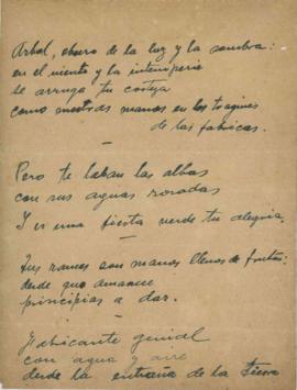 Poema de Armando Bazán, 1927