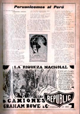 El proceso de la literatura nacional XXI [Recorte de prensa]